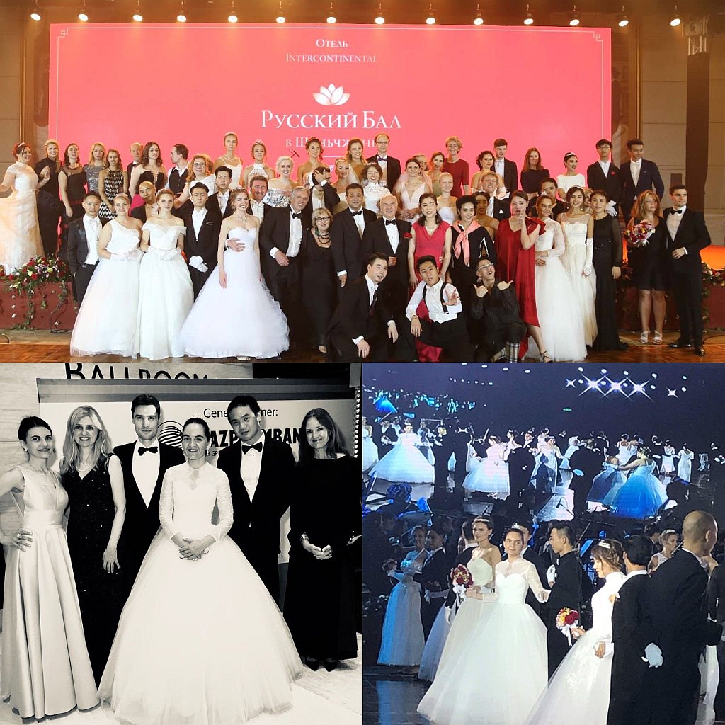 Charltons at First Russian Ball in China