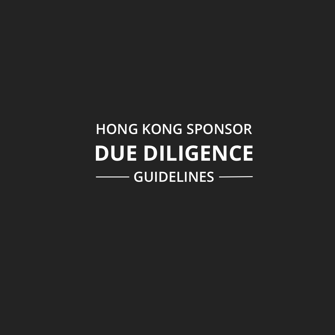 Hong Kong Sponsor Due Diligence Guidelines