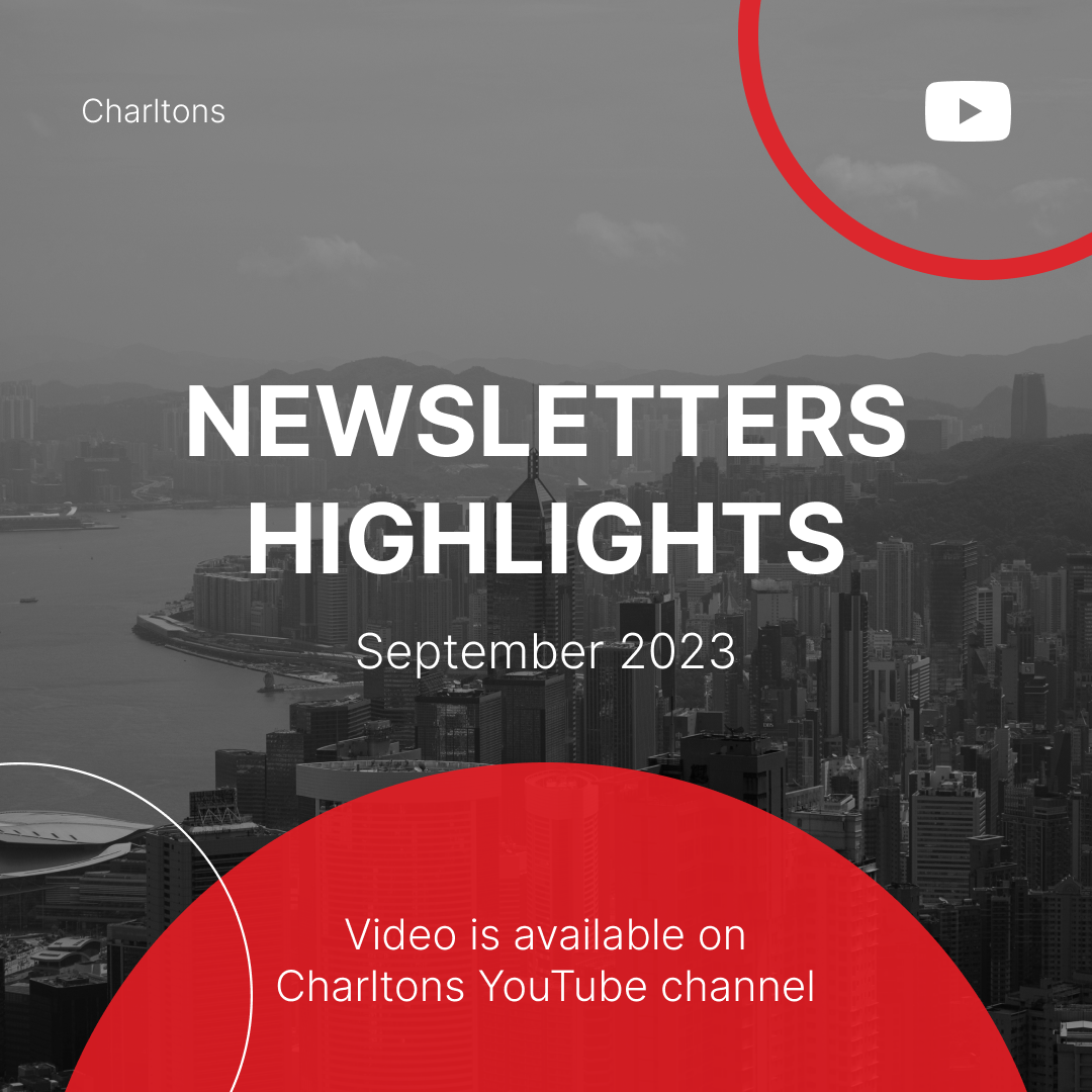 Charltons Newsletters Highlights September 2023
