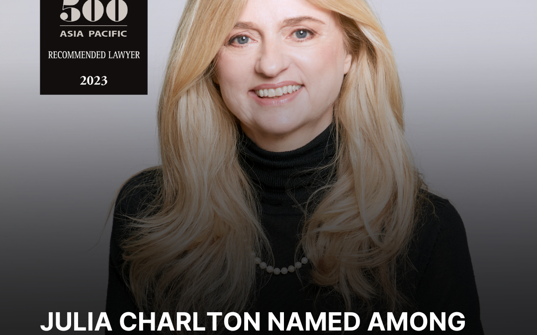 Julia Charlton named among “Recommended lawyers 2023” – “Corporate (including M&A)”