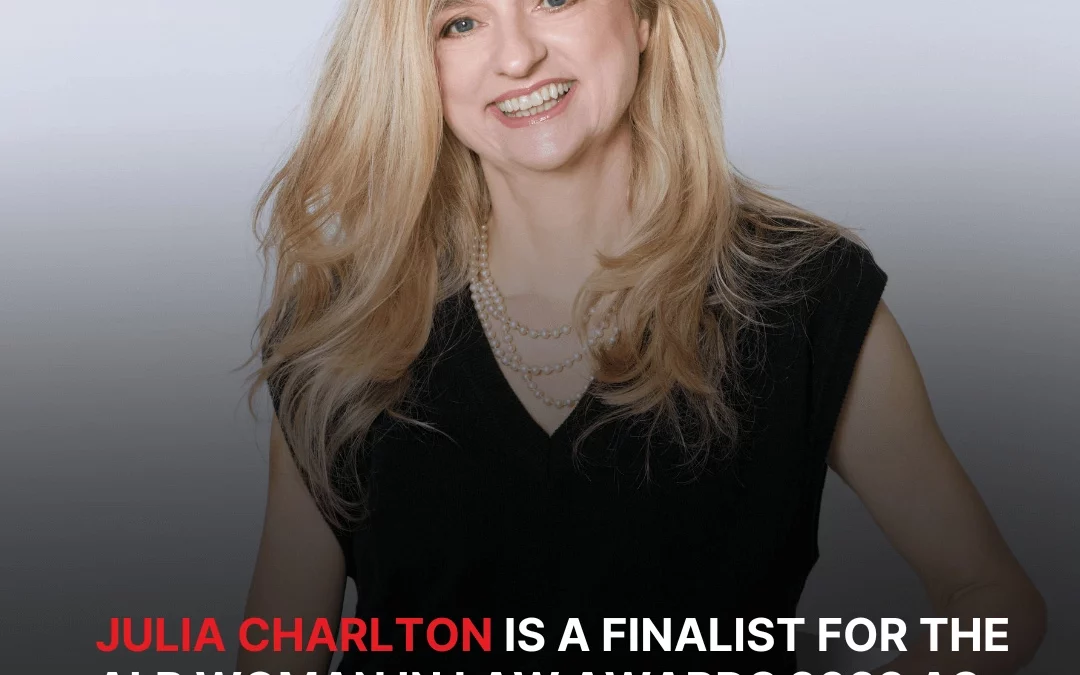 Julia Charlton is a finalist for the ALB Woman in Law Awards 2023 as Managing Partner of the Year