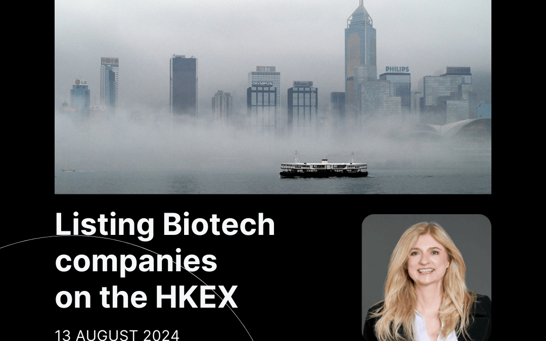 Webinar on Listing Biotech Companies on HKEX on 13 August 2024