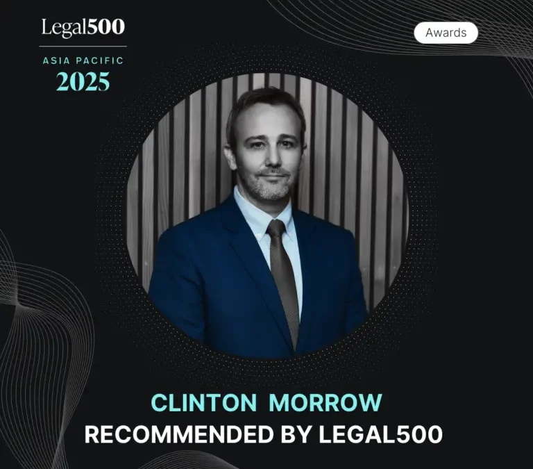 Clinton Morrow recommended by Legal 500