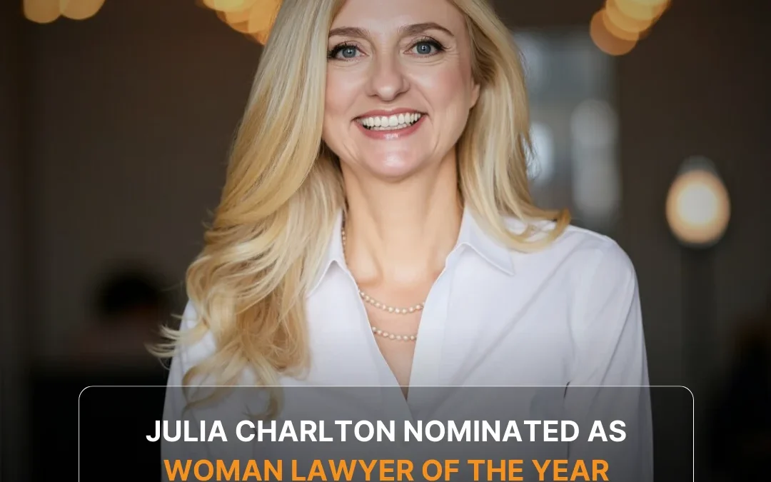 Julia Charlton Nominated as Woman Lawyer of the Year Award