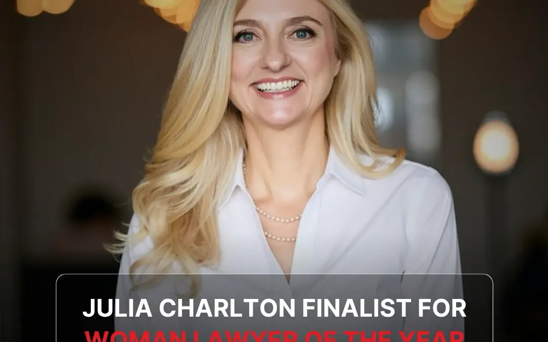 Julia Charlton Named Finalist for Woman Lawyer of the Year at ALB Awards 2026