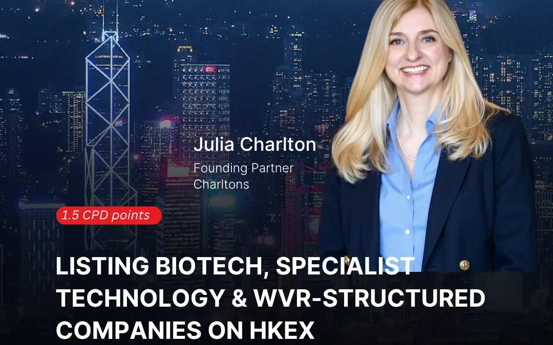 Listing Biotech, Specialist Technology & WVR-Structured Companies On HKEX